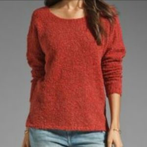 Revolve RVCA Red Cozy Sweater Size Small